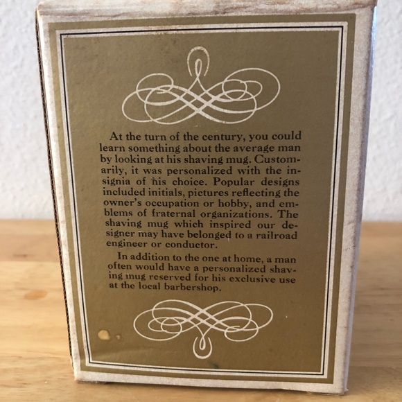 Collectable Avon Iron Horse Shaving Mug & Deep Woods Aftershave Locomotive 1974 - Picture 4 of 7